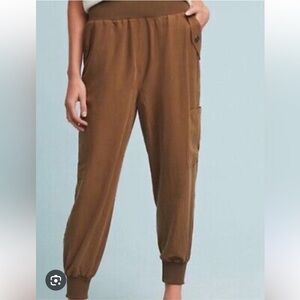 Maeve‎ High Rise Lyocel Utility Cargo Joggers XS boho workwear layered staple
